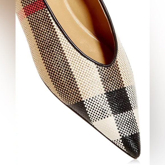 NWT 100% Authentic Burberry Madelina Ballet Flats - Picture 3 of 13